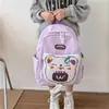 Mochila Escolar de Grande Capacidade para Alunos do Ensino Fundamental Mochila de Ursinho Fofo de Desenho Animado para Meninos e Meninas Nova Mochila Leve de Viagem