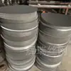 Tela de Filtro de Aço Inoxidável 316 Tipo Tapete Redondo Padrão Espinha de Peixe Tela de Filtro para Extrusora de Grânulos de Plástico Tela de Granulador