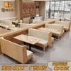Conjunto de Mesa e Cadeiras para Restaurante Japonês, Loja de Chá com Leite, Restaurante Ocidental, Assentos em Lanchonete de Madeira Maciça, Conjunto de Mesa e Cadeiras Sofá para Cafeteria, Loja de Sobremesas