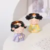 Portavelas Aromaterapia Atmósfera Creativa para el Hogar Decoración de Resina Estilo Chino Femenino para Sala de Estar y Mesa de Comedor, Vela de Fragancia Fresca