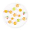 Resina, acessórios, simulação, tridimensional, frutas, laranja, uva, diy, joias, acessórios, brincos criativos, chaveiro, pingente