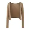 Conjunto de Dos Piezas para Mujer Petite, Moda Adelgazante de Primavera y Otoño, Camisola, Cárdigan, Chal, Chaqueta
