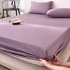 Classe a 100S Lençóis de Algodão Puro Algodão de Fibras Longas Peça Única Estilo Simples Algodão Puro Colchão Simmons Capa Protetora Peça Única Cama Lençóis
