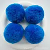 En stock 4 cm bolas de bayas de cachemira, pompones grandes de colores, accesorios navideños para manualidades, bolas de felpa, accesorios para ropa, zapatos y sombreros