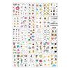 Transfronteiriço em estoque Novo Xiaoqing Tattoo Sticker New High-end Sense Ins Sexy Tattoo Flower Butterfly Tattoo Sticker para homens e mulheres