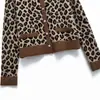 Para Comercio Exterior Transfronterizo Europeo y Americano Ropa de Mujer Aliexpress Más Vendido Moda de Otoño Versátil Cuello Redondo Suéter de Punto Jacquard