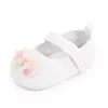 Zapatos de Princesa Lindos con Lazo para Niñas de 6-12 Meses Zapatos para Bebé y Niño Pequeño Suela Suave Zapatos de Pasos para Bebé 2517