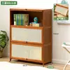 Estantería de libros, estantería de almacenamiento con puerta de armario, armario de almacenamiento, armario de parche integrado, vitrina, armario de almacenamiento multicapa para sala de estar.