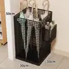 Suporte de armazenamento de guarda-chuvas para entrada de casa, porta-guarda-chuvas, suporte de armazenamento para guarda-chuvas na porta da frente, suporte de guarda-chuvas comercial de grande capacidade