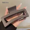 Accesorio para el Cabello Cuadrado Grande de 13 cm Esmerilado Parte Posterior de la Cabeza Pinza para el Cabello Pasador Pinza para el Cabello Volumen del Cabello Pinza de Tiburón Extendido