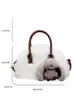 Otoño e Invierno Nuevo Bolso de Peluche Lindo Moda para Mujer Diseño de Nicho Bolso de Mano Popular Bolso Bandolera de Hombro