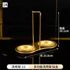 Suporte Especial para Colher de Sopa de Hotel de Luxo Suporte para Colher Masculino Suporte para Escorredor de Panela Quente Comercial Suporte para Colher de Aço Inoxidável Espessado Dourado