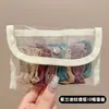 Diadema Elástica para Cabello con Sensación de Piel Goma para el Cabello Banda Elástica para el Cabello 2024 Nueva Cuerda para el Cabello Alta Elasticidad Diadema para Cola de Caballo Alta Adorno para la Cabeza