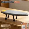 Tabla de planchar engrosada con soporte, madera maciza, plegable, de mesa, longitud extendida, tabla de planchar reforzada