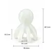 Peine de masaje de pulpo masajeador de meridianos para la cabeza peine para terapia de acupuntos del cuero cabelludo pulpo portátil de dientes anchos grandes peine raspador