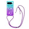 Adecuado para Google 9Pro Funda para teléfono móvil Red Rice Note13 Soporte de anillo degradado Cruzado Estuche resistente a caídas con arenas movedizas