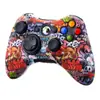 Adecuado para Funda de Silicona Xbox360, Cubierta Protectora para Mando 360, Funda Blanda de Goma para Consola de Juegos, Carcasa Protectora con Impresión por Transferencia de Agua OEM