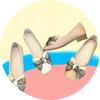 Novos Sapatos Femininos de Salto Baixo Sapatos Pea Sapatos Pequenos de Couro Sapatos Femininos Boca Baixa Salto Baixo Ladyshoes Sapatos Casuais