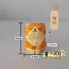 Escultura de gato de madera hecha a mano original, adorno de escritorio, decoración interior de coche, accesorio de mascota lindo DIY, regalo de cumpleaños