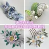 Set Completo de Materiales DIY de Flores, Kit de Materiales DIY de Flores de Terciopelo, Set de Hilo para Flores de Envoltura, Set Completo de Herramientas para Manualidades Hechas a Mano para Principiantes