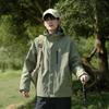 Bxh chaqueta del mismo estilo para hombre y mujer tres en uno removible de invierno cortavientos impermeable chaqueta exterior puede imprimir logo