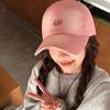 Boné de Baseball Rosa Estilo Coreano Feminino Primavera e Verão 2025 Novo Top Profundo Aba Larga Boné Versátil Para Proteger o Rosto Chapéu Pequeno