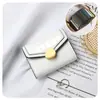 Nuevo Tarjetero para Mujer, Exquisito, Moderno, Compacto y Sencillo, Pequeño y Fresco Estilo Coreano Multifuncional con Múltiples Ranuras para Tarjetas, Monedero para Mujer