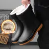 Zapatos de Pesca Antideslizantes Engrosados, Botas de Lluvia, Resistentes al Desgaste, de Caña Alta, Modernos, de Caña Media, Cálidos, Suela Gruesa, Talla Grande, Zapatos de Suela Blanda