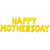 Balão de Letra Feliz Dia das Mães 16 polegadas Conjunto Happymothersday Decorações de Atmosfera Festiva