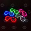 Óculos luminosos LED KTV bar festa óculos de persiana moda sem fio discoteca óculos luminosos fabricantes atacado