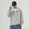 Sudadera de manga larga para hombre, color liso, estilo callejero, casual, versátil, para primavera/otoño, estilo americano, capa base, 2026