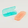 Venta Caliente Transfronteriza Paquete de 10 Palillos de Seda Dental de Alta Tensión Caja Portátil para Llevar Palillo de Dientes de Plástico Desechable Caja de Almacenamiento para Seda Dental
