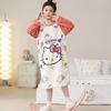 Pijamas para Niños Otoño e Invierno Franela Camisón para Niñas Dulce y Lindo Dibujos Animados Casual Cálido Pequeño, Mediano y Grande Camisón para Niños