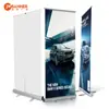 Estante de Exhibición Tipo Puerta al por Mayor 80X180 Enrollable Producción Cartel Publicitario Promoción Aleación de Aluminio Portátil X Estante de Exhibición