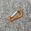 Suministro de fábrica alta calidad Hebilla de montañismo de aleación de aluminio en forma de calabaza No. 5 hebilla colgante para exteriores hebilla para botella de agua hebilla para bolsa pequeña