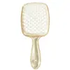 Peine Popular Transfronterizo de Malla Hueca tipo Panal Peine para Peinar el Cabello Niñas Hogar Portátil Peine Anti-Nudos