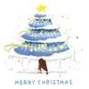 Adesivos de Janela Eletrostáticos de Natal Transfronteiriços Árvore de Natal Adesivos para Porta de Vidro Decorações para Vitrine Adesivos de Janela Novo Modelo 2027