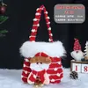 Bolsa de regalo de decoración navideña, bolsa de manzana de Santa Claus transfronteriza, bolsa de dulces para niños, empaque de manzana para Nochebuena