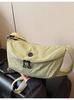 Bolso Cruzado Ligero Simple de Nicho Primavera/Verano 2026 para Mujer, Bolso de Hombro de Moda, Bolso tipo Dumpling