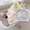 Ropa de Otoño e Invierno para Bebé Niña Chaleco de Felpa 2026 Invierno Niños Pequeños Chaleco Engrosado de Lana de Cordero para Abrigo Cálido Estilo Coreano