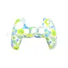 Cubierta protectora para mando de PS5 Cubierta de silicona camuflada para PS5 Piel con proceso de transferencia de agua para la mano Cubierta protectora para PS5