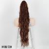 Peluca Grabber Europea y Americana para Dama Cola de Caballo Ondas de Agua Esponjosa Cabello Largo Rizado Fibra Química Cola de Caballo Alta Perm de Maíz Cola de Caballo