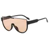 Gafas de Sol de Lente Único Marca B de París, Unisex Transfronterizas Estilo Ins Europeo y Americano Gafas de Sol de Ojo de Gato de Colores