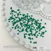Rhinestones Pequeños Verdes Esmeralda de Base Plana para Uñas, Rhinestones Súper Brillantes con Forma de Gota de Agua y Mariposa, Decoraciones para Uñas al por Mayor