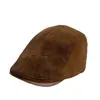 Nueva Gorra Artística Retro Transpirable de Estilo Británico Orientada Hacia Adelante para Mujer, Sombrero de Pintor Elegante Versátil para Otoño que Adelgaza el Rostro