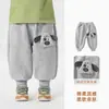 Ropa Infantil Kaka Panda Pantalones para Niños Pantalones Deportivos Infantiles Ropa de Otoño para Niñas Pantalones Largos de Bebé Pantalones Deportivos para Bebés Modernos