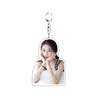Chaveiro Veado Branco Acrílico Dupla Face Pingente de Mochila Zhou Shengru Mengning Anru Meng Changyue Jinming Mercadoria