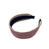 Diadema de Rafia Simple para Mujer a la Moda para Exterior Estilo Bohemio Diadema de Paja Tejida Accesorios para el Cabello