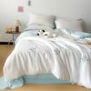 Ins Dibujos Animados 60 Lyocell Diez Juego de Cuatro Piezas Verano Cubierta de Edredón de Seda Helada de Doble Cara Sábana Ropa de Cama para Niños