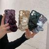 Pulsera de Bufanda de Seda de Alta Gama Galvanizada Adecuada para Iphone16Pro Max Apple 17 Funda para Teléfono Móvil 15/14 Estilo Nicho